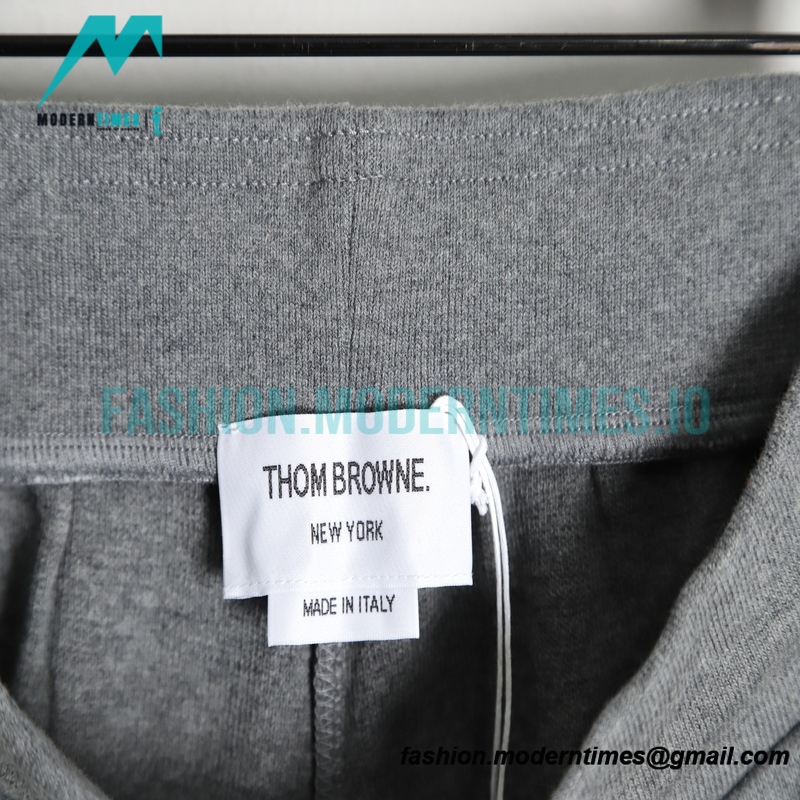 Thomas Browne - Knitted four-bar Shorts Pants Thomas Browne - Knitted four-bar Shorts Pants